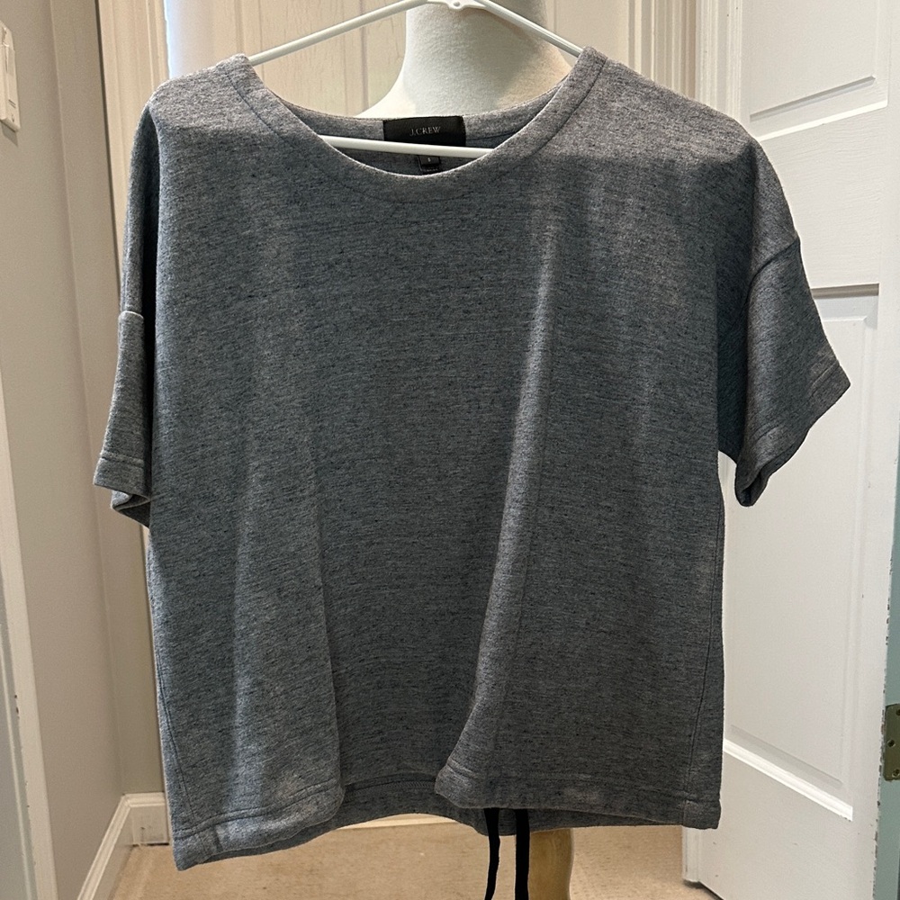 J. Crew Charcoal Short Sleeve Tee